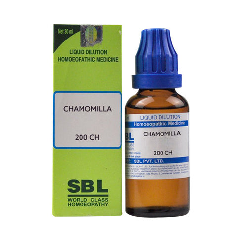 SBL Chamomilla Dilution 200 CH